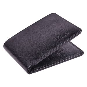 CAT PETOSKEY BIFOLD WALLET BLACK/BLACK