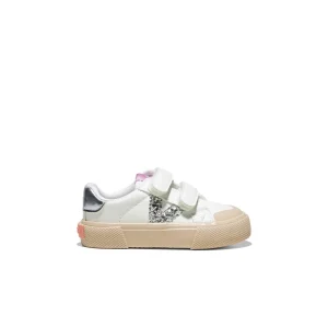 Victoria Tribu Tiras Pele/Glitter Plata