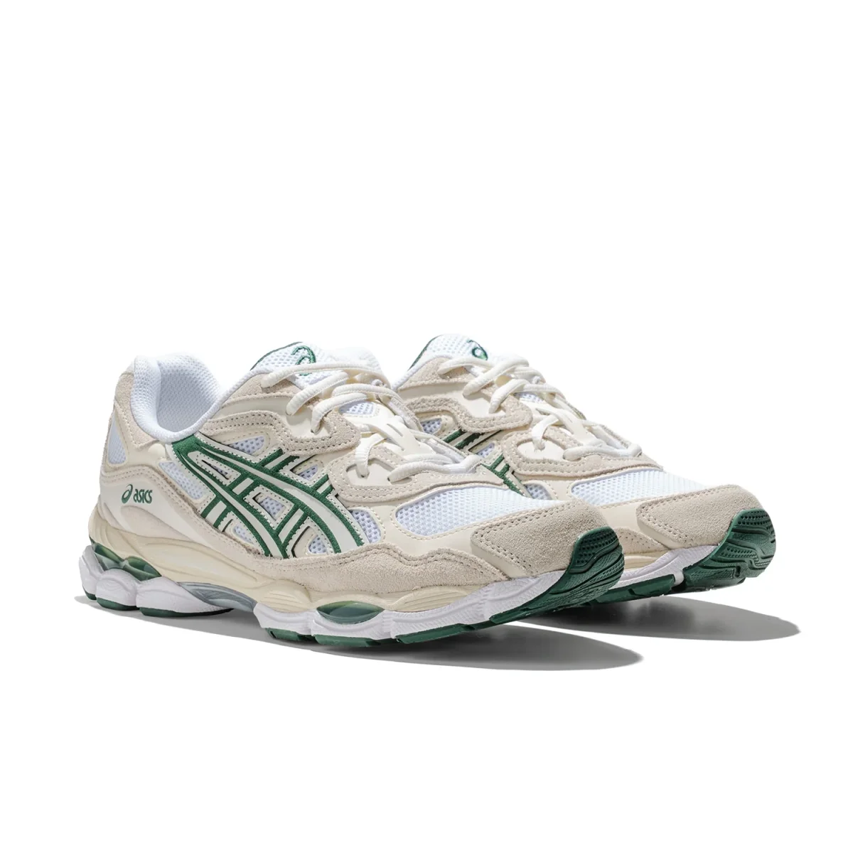 Asics Gel-NYC Ivory/Forest Night - Image 4