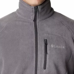 COLUMBIA FAST TREK II FULL ZIP FLEECE GREY
