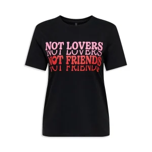 Only Lotte Life Reg S/S Not Top Black