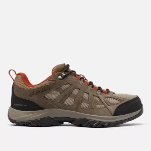 COLUMBIA MEN’S REDMOND III WP PEBBLE, DARK SIENNA