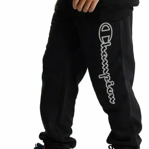 CHAMPION KIDS ELASTIC CUFF PANTS BLACK