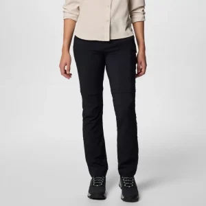 COLUMBIA SILVER RIDGE UTILITY CONVERTIBLE PANT W BLACK