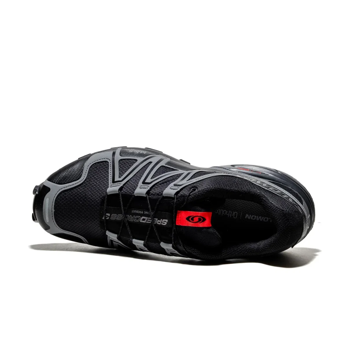 Salomon Speedcross 3 GTX Black/Asphalt/Flame Scarlet - Image 6