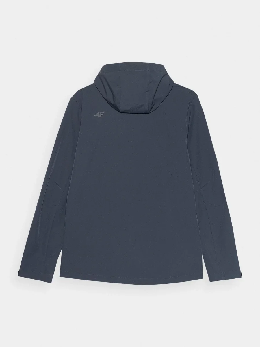 4F MEN’S SOFTSHEEL JACKET M043 GRIS - Image 3