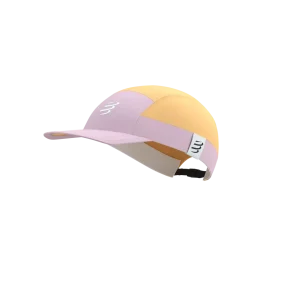 COMPRESSPORT 5 PANEL LIGHT CAP ORANGE/ROSEATE