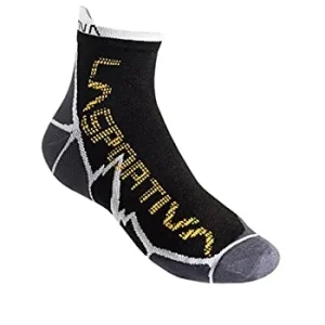 LA SPORTIVA LONG DISTANCE SOCKS BLACK/YELLOW