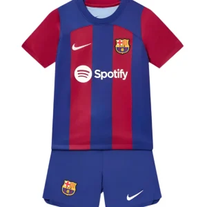 Kit Infantil Barcelona I 23/24 - Azul e Vermelho