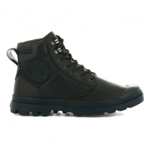 PALLADIUM PAMPA SHIELD WATERPROOF LUX DARK BROWN