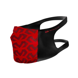 MCDAVID SPORT FACE MASK BLACK/RED SWIRL