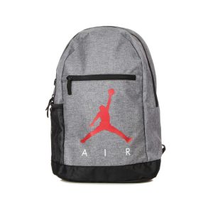 Nike Jordan School Backpack Grey Heather/Black-Gym Red