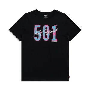 Levis 501 The Original Tee Black