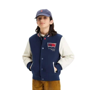 Levis Varsity Jacket Navy Blue