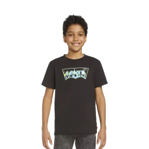 Levis Flame Batwing Tee Black