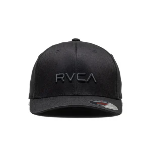 RVCA RVCA Flexfit Cap Black