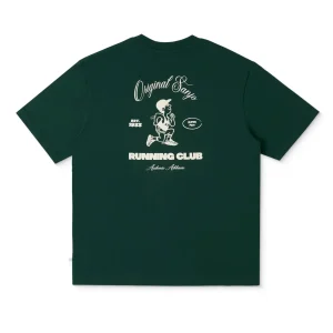 Sanjo Running Club T-Shirt Bottle Green