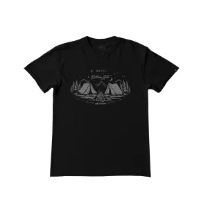 Camiseta Seamont Hotel Billion Stars Preta