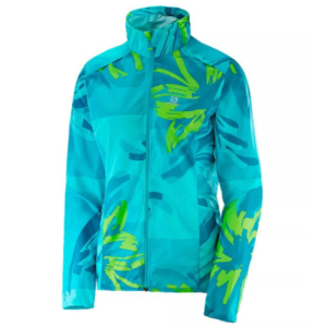 Jaqueta Salomon Corta Vento Stop Flor Feminino