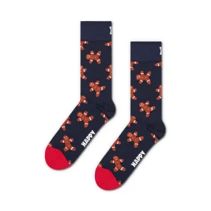 Happy Socks Gingerbread Man Sock