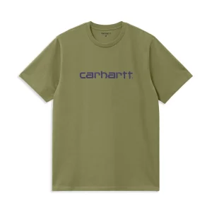 Carhartt WIP S/S Script T-Shirt Capulet/Aura