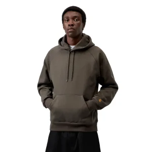 Carhartt WIP Hooded Chase Sweat Shungite/Gold
