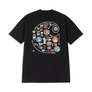 Carhartt WIP S/S Catalogue C Logo T-Shirt Black