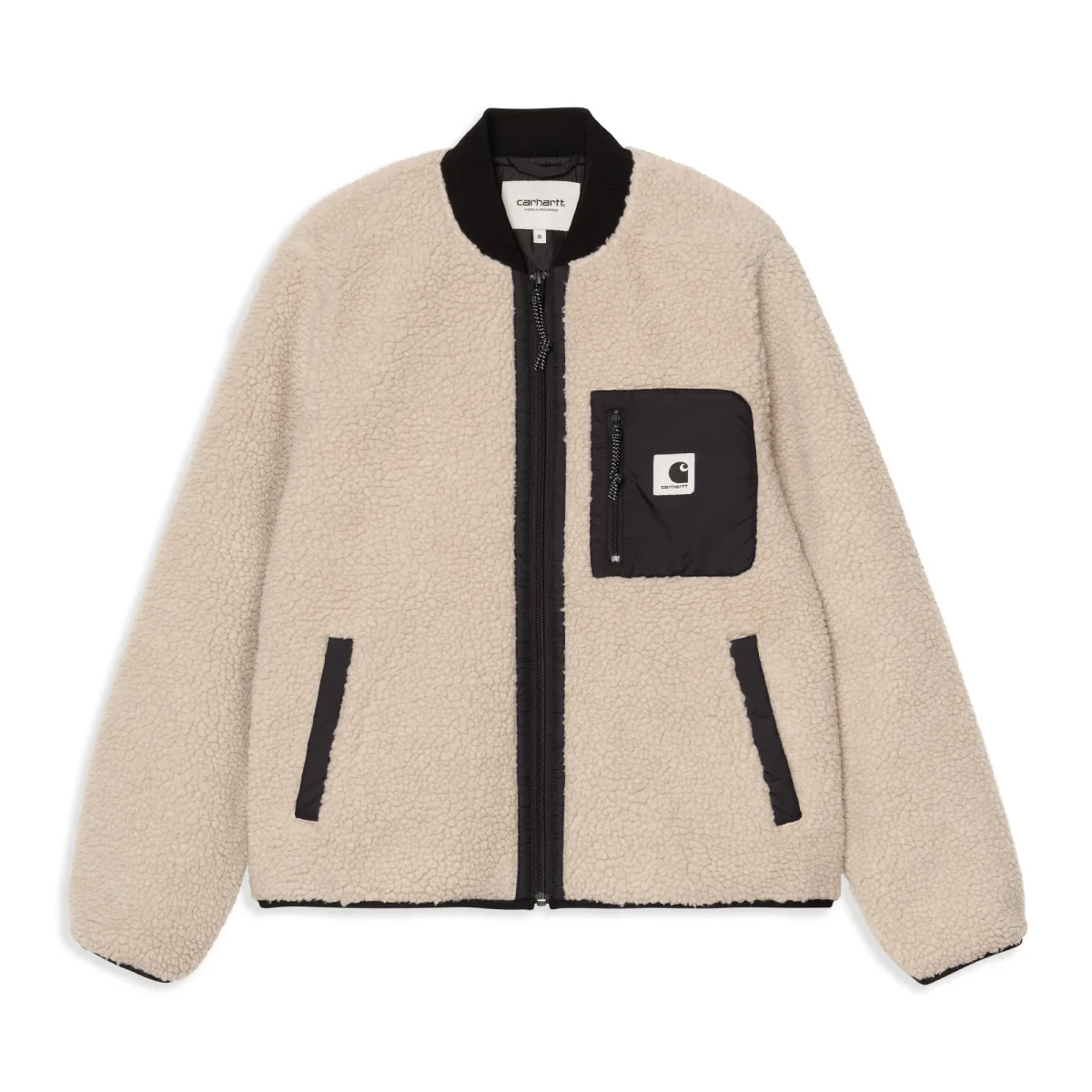 Carhartt WIP W Janet Liner Fleur De Sel/Black - Image 2