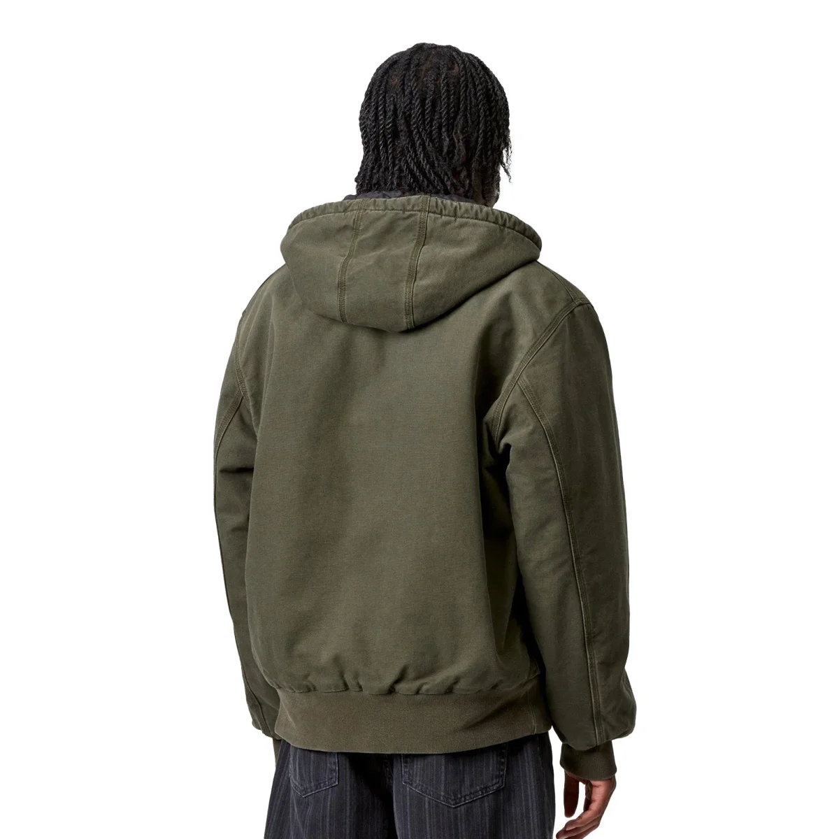 Carhartt WIP OG Active Jacket Olive stone canvas - Image 4