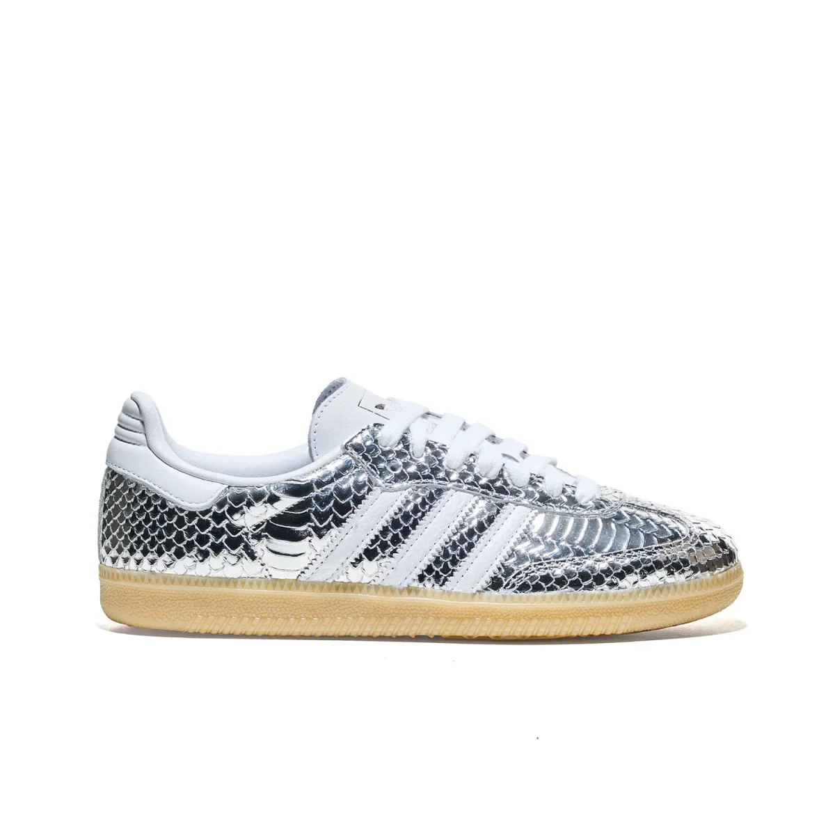 Adidas Originals Samba OG W Silver Metallic/Ftwr White/Gum - Image 2