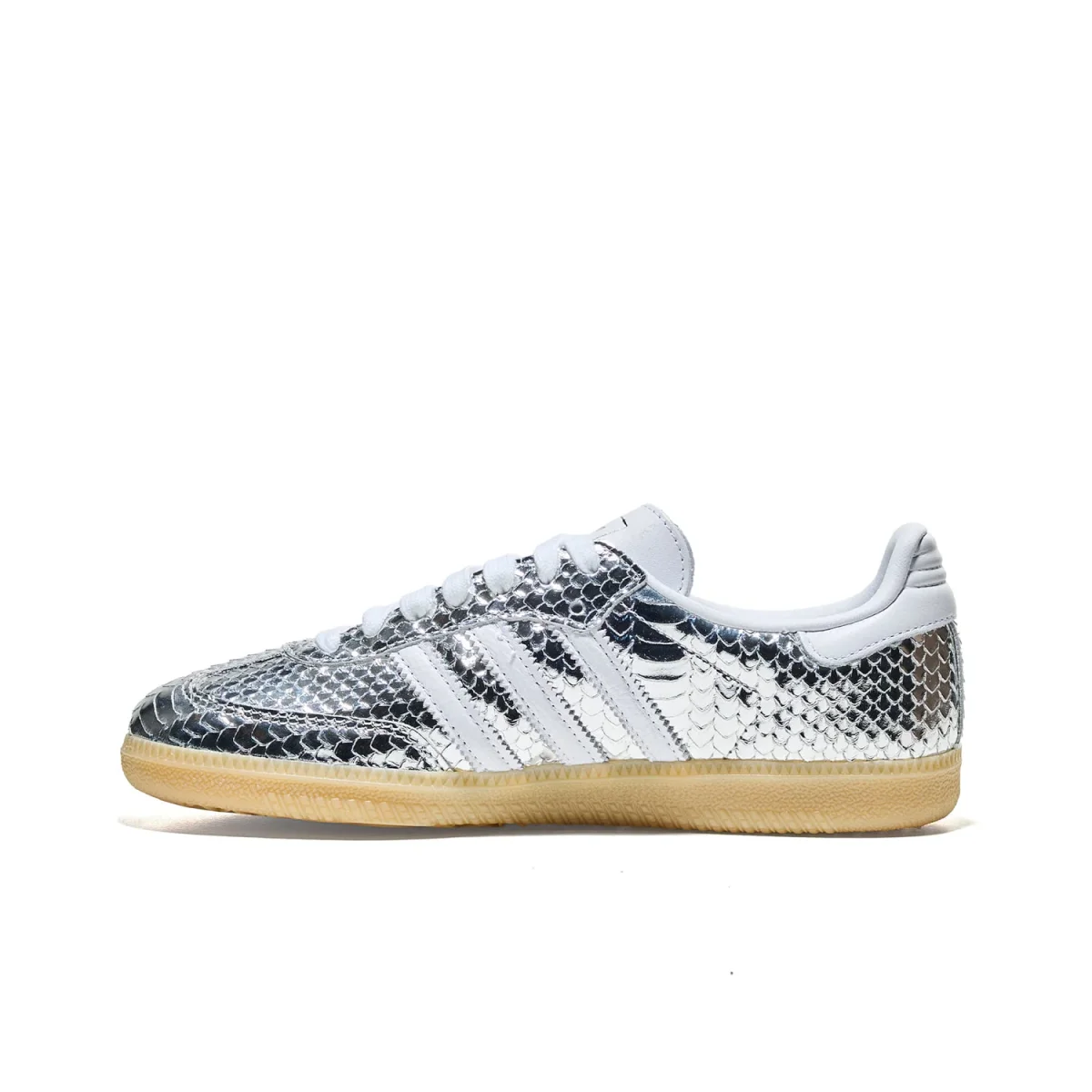 Adidas Originals Samba OG W Silver Metallic/Ftwr White/Gum - Image 3