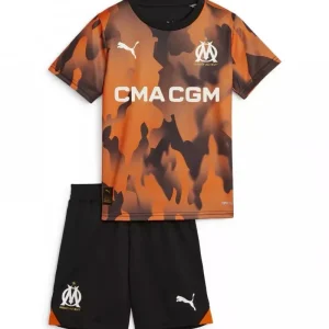 Kit Infantil Olympique de Marseille III 24/25 - Laranja