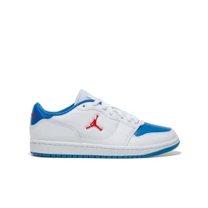 Jordan Court Connect Low (GS) White/Fire Red-True Blue
