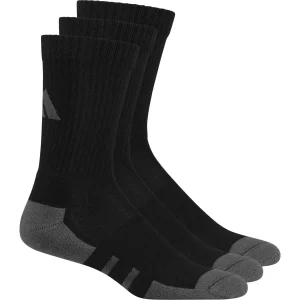 ADIDAS MEIAS CANO MEDIO 3P BLACK