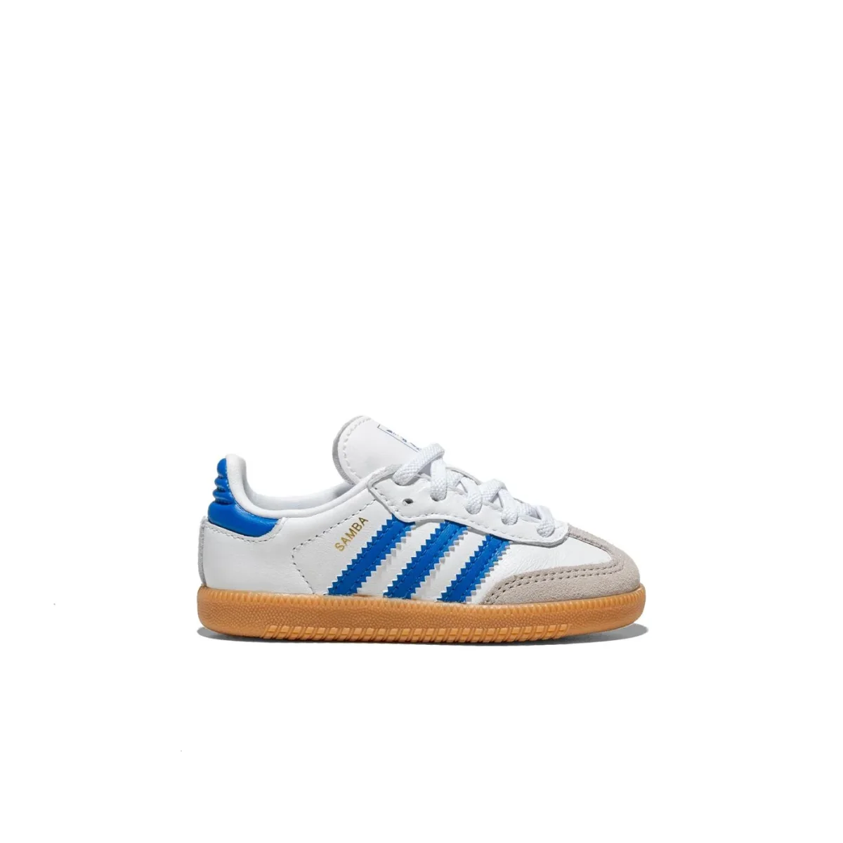 Adidas Originals Samba OG EL I Ftwr White/Blue/Gum - Image 2
