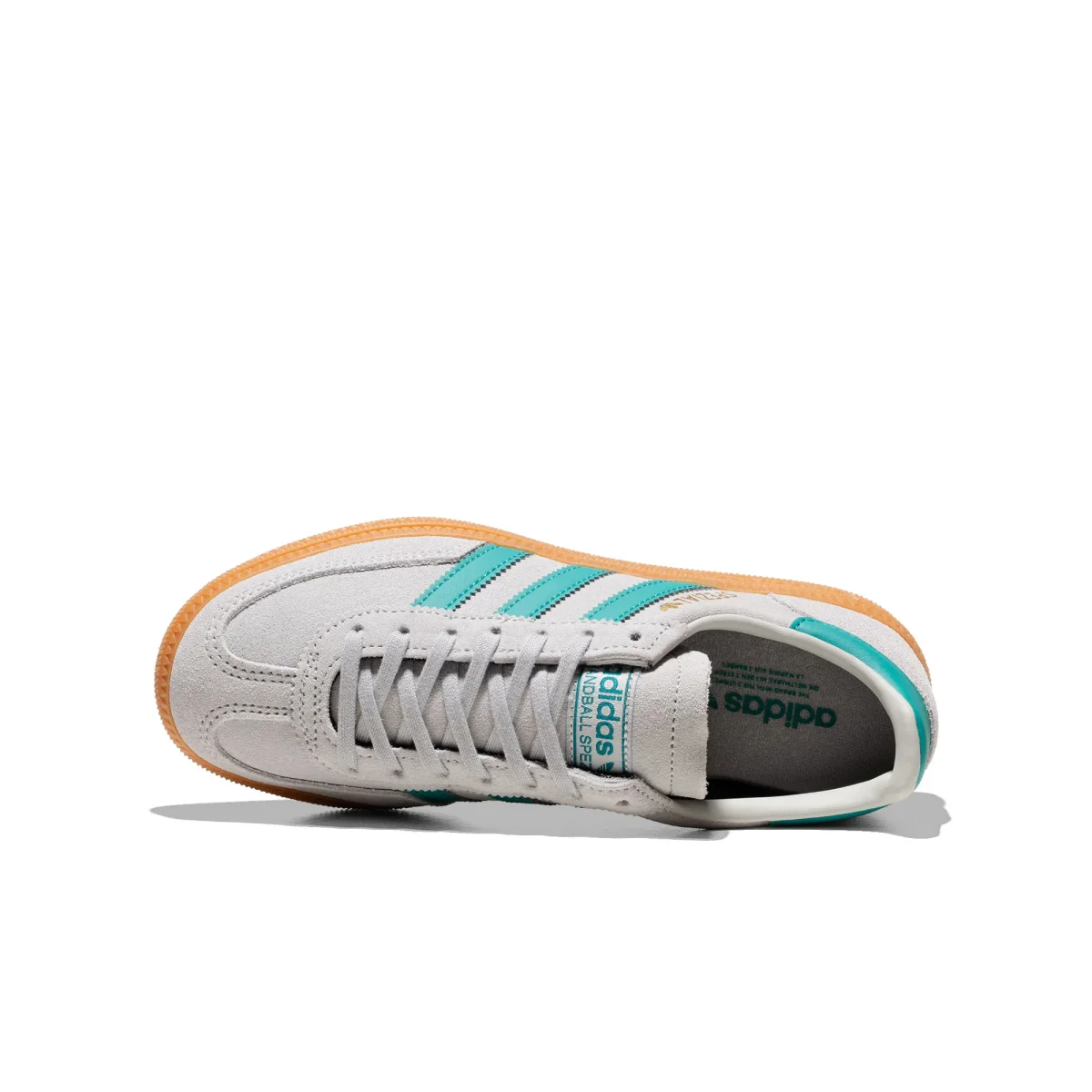Adidas Originals Handball Spezial J Grey Two/Pure Teal/Gum - Image 6