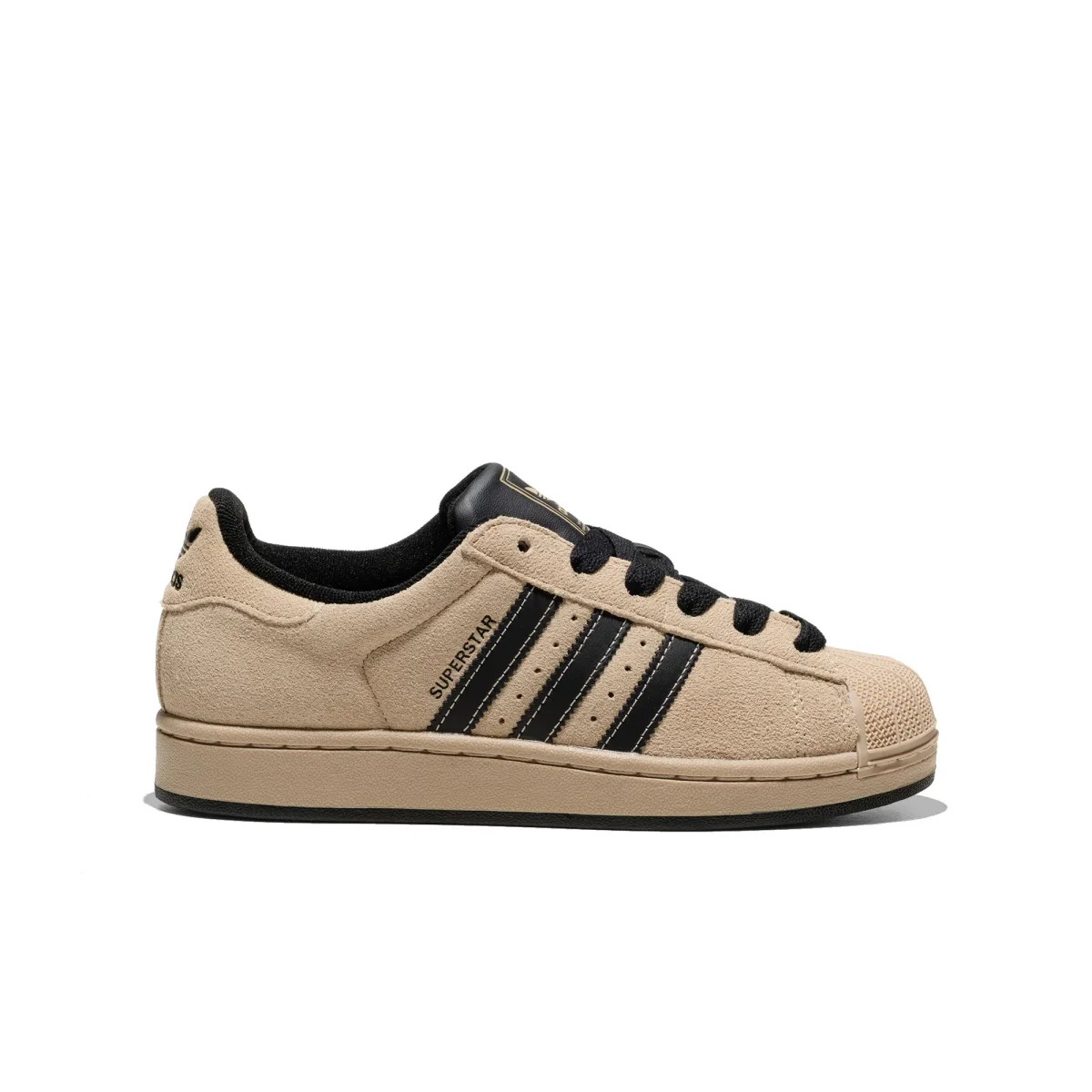 Adidas Originals Superstar II J Stone Khaki/Core Black - Image 2