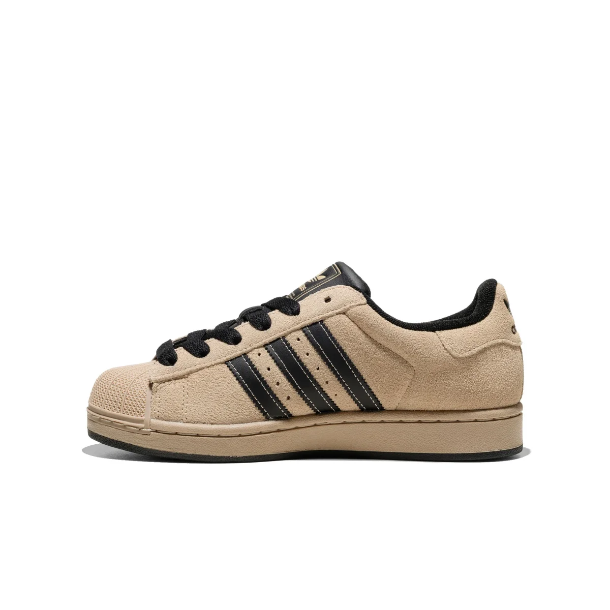 Adidas Originals Superstar II J Stone Khaki/Core Black - Image 4