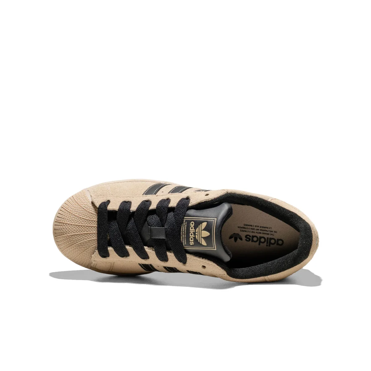 Adidas Originals Superstar II J Stone Khaki/Core Black - Image 6