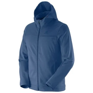 Jaqueta Salomon Flyte Hoodie Masc Azul Yonder