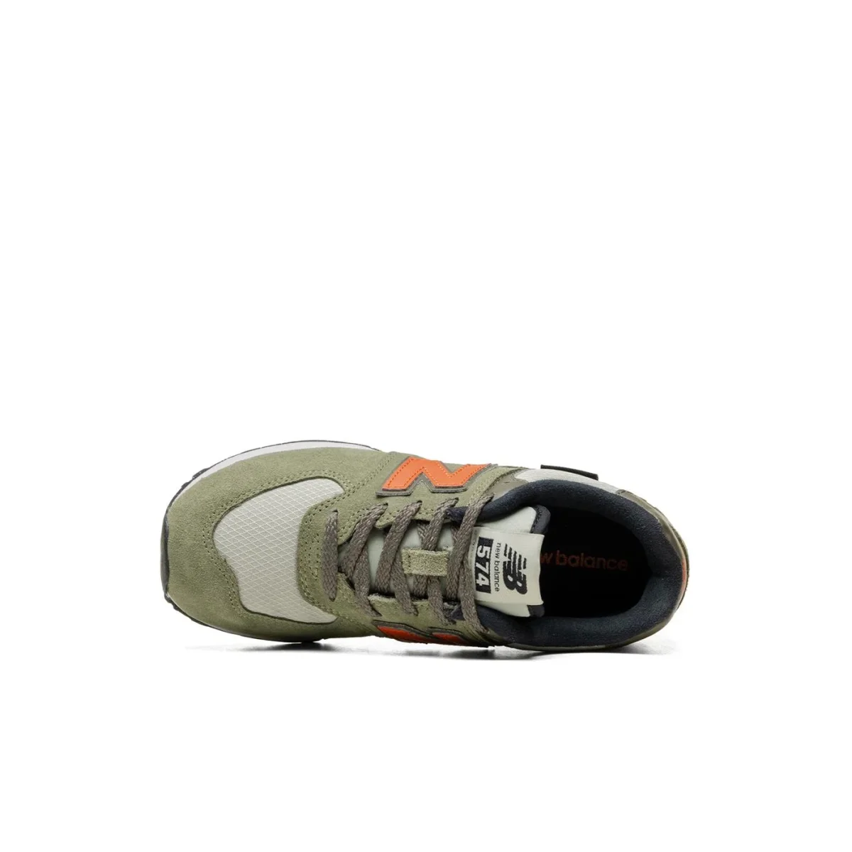 New Balance 574 Dark Olivine/Infield Clay - Image 6