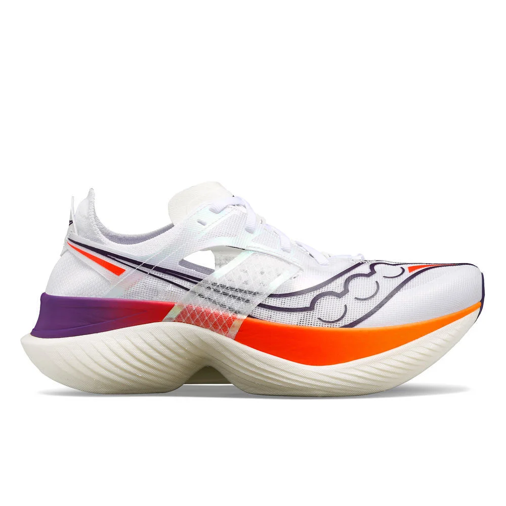 SAUCONY ENDORPHIN ELITE W WHITE/VIZIRED - Image 2