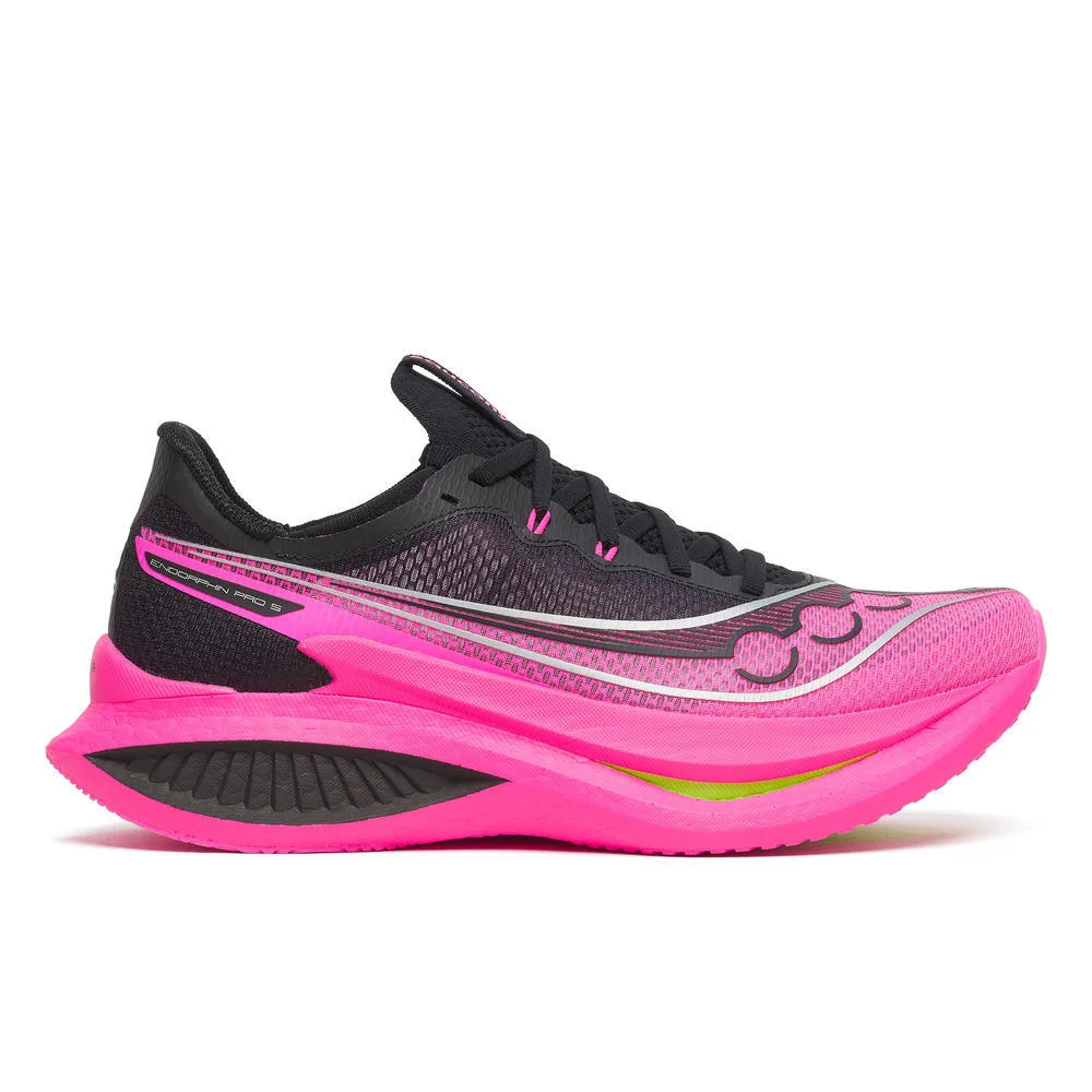 SAUCONY ENDORPHIN PRO 5 BLACK/PINK SHOCK - Image 2