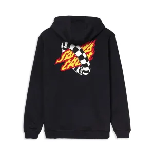 Santa Cruz Goal Flame Hoodie Black