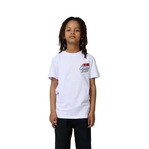 Santa Cruz Youth Pit Cruz T-Shirt Tee White