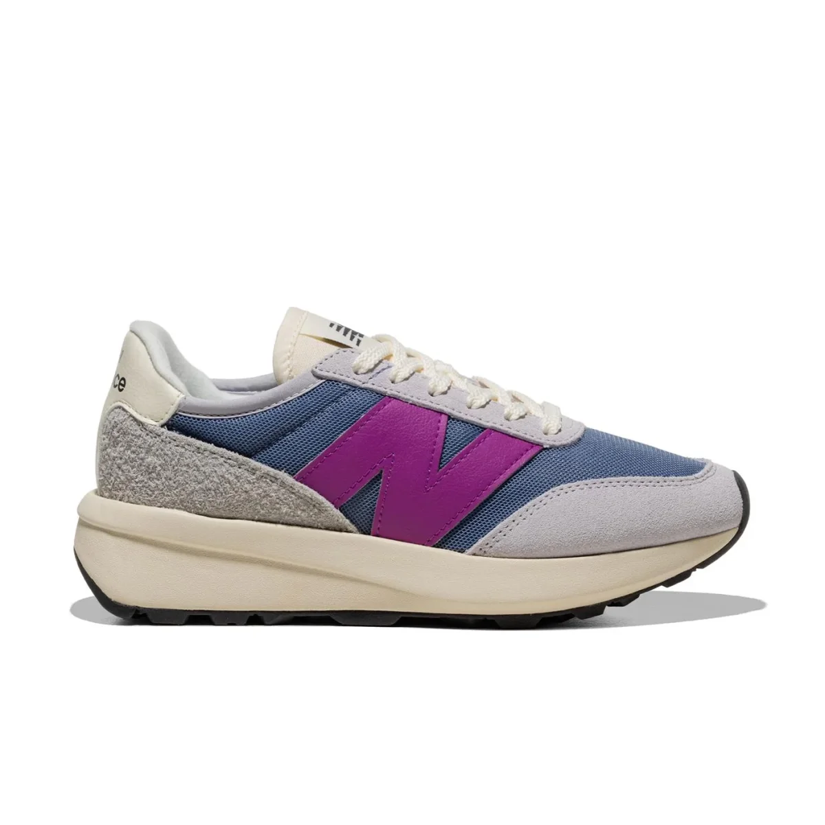 New Balance 370 Pearl Grey/Passion Fruit - Image 2