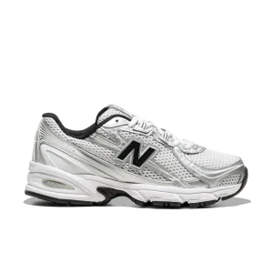 New Balance 740 White/Silver Metallic/Black