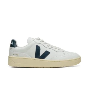 Veja V-90 O.T. Leather Extra-White/Nautico