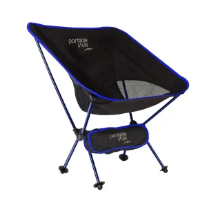 Cadeira Camping Portable Style Chair One (Baixa) Alumínio Azul