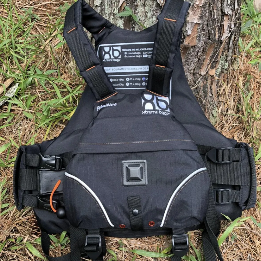 Colete Flutuador Xtreme Bag’ s Primitive Preto - Image 2